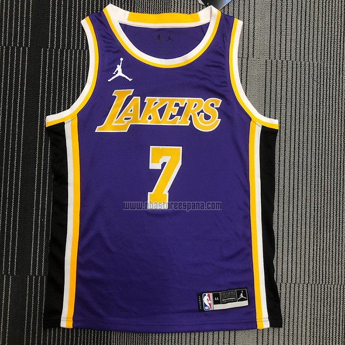 Camiseta Los Angeles Lakers Carmelo Anthony NO 7 Statement 2020-21 Violeta